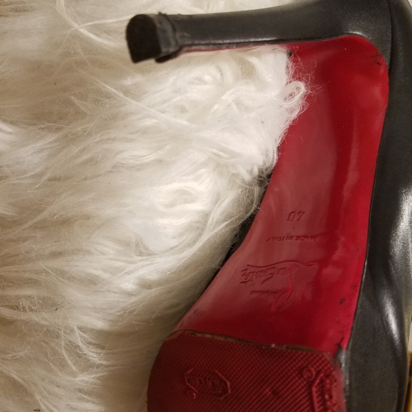 Christian Louboutin Black Bianca Botta 40 - Picture 11 of 16